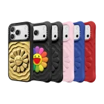 村上隆 - FULL BLOOM: FLOWERS BLOOM 波紋手機殼 適用 iPhone 17 - 12系列