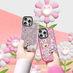 村上隆 - FULL BLOOM: KAIKAI & KIKI手機殼 適用 iPhone 17 - 12系列