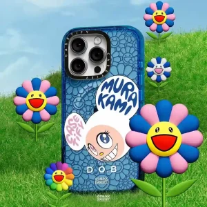 村上隆 - FULL BLOOM: MR.DOB 手機殼 適用 iPhone 17 - 12系列