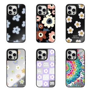 Katie's Collective 聯名系列笑臉雛菊花朵手機殼 適用iPhone 17 - 12 系列