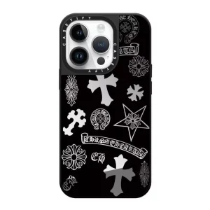 聯名十字架花紋 手機殼適用iPhone 17 - 12系列